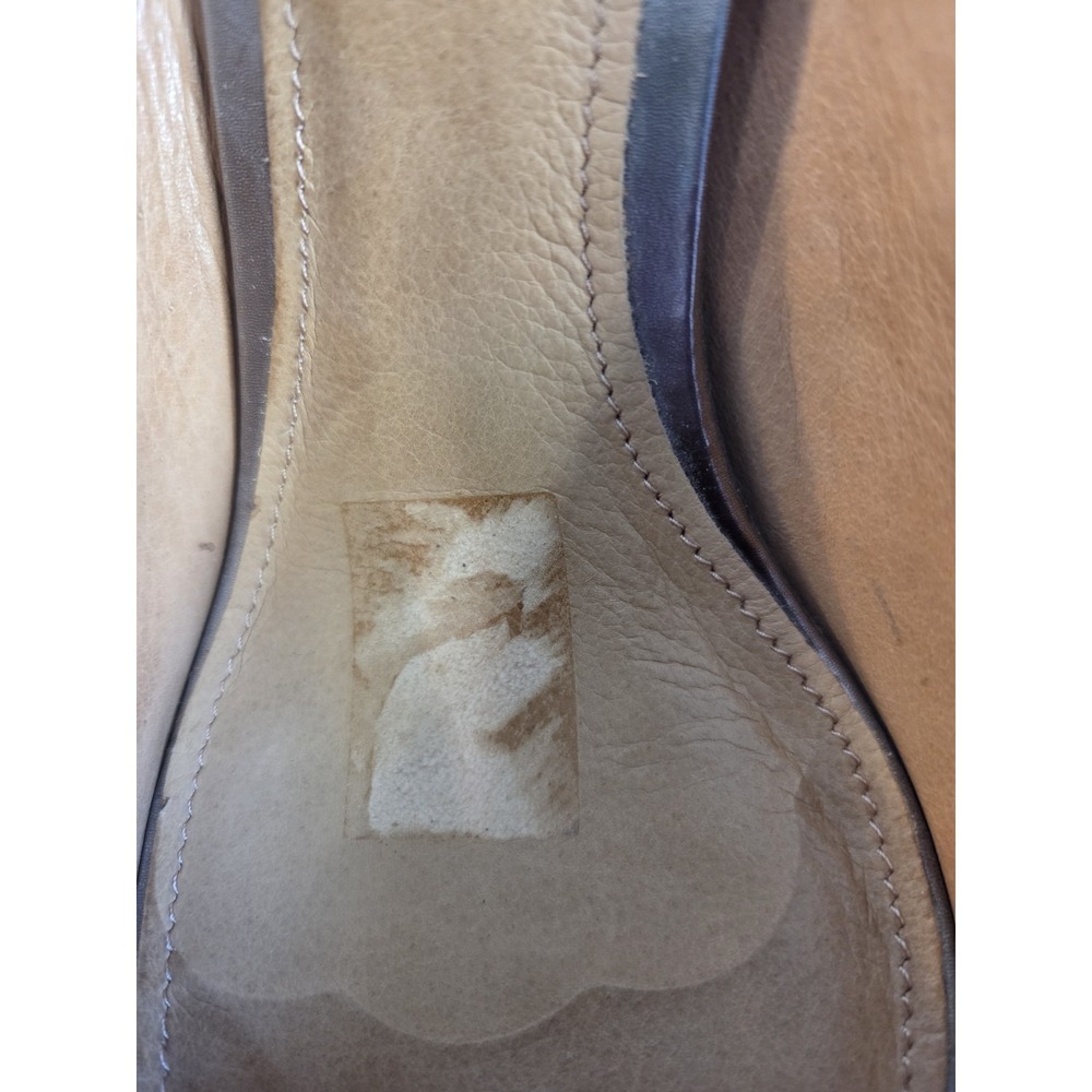 Coach Black Urban Glitter Leather Pump Womens Size 11 Formal‎ Logo Night Sky - Picture 3 of 7